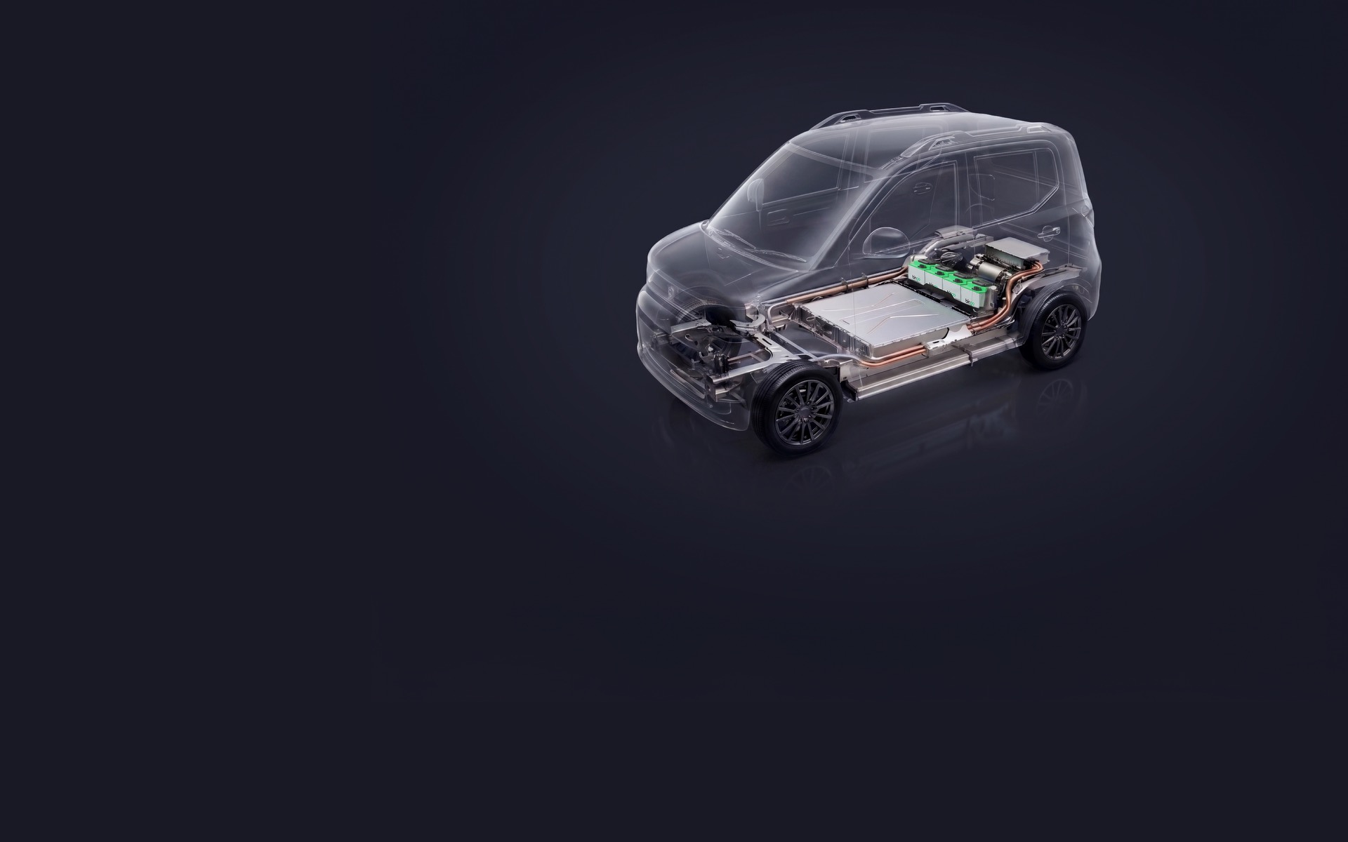 Dual battery chassis